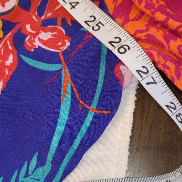 Soft Surroundings Hermosa Tunic Shirt Multi Print Plus Size 22W NWT Boho - Picture 15 of 16